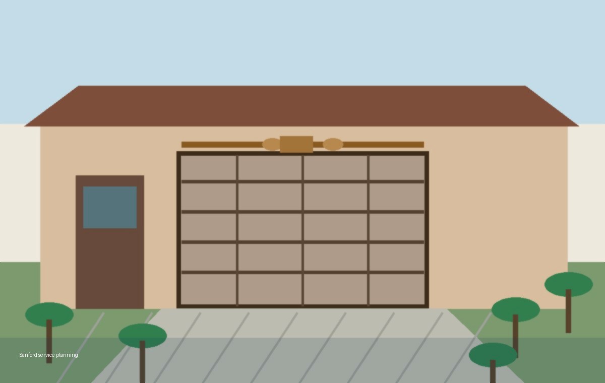 Roller and track repair planning for a Tanglewood garage door
